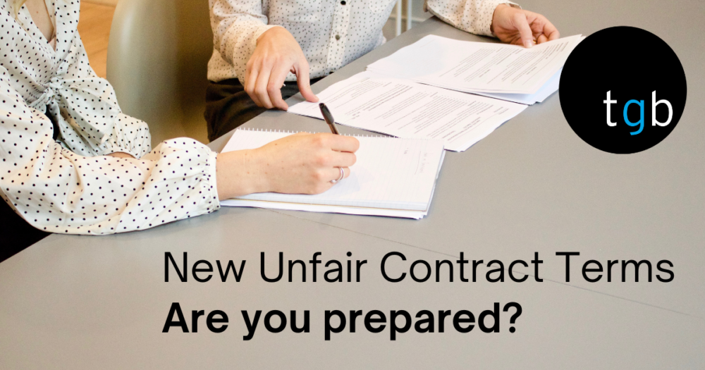 Unfair Contract Terms Australia