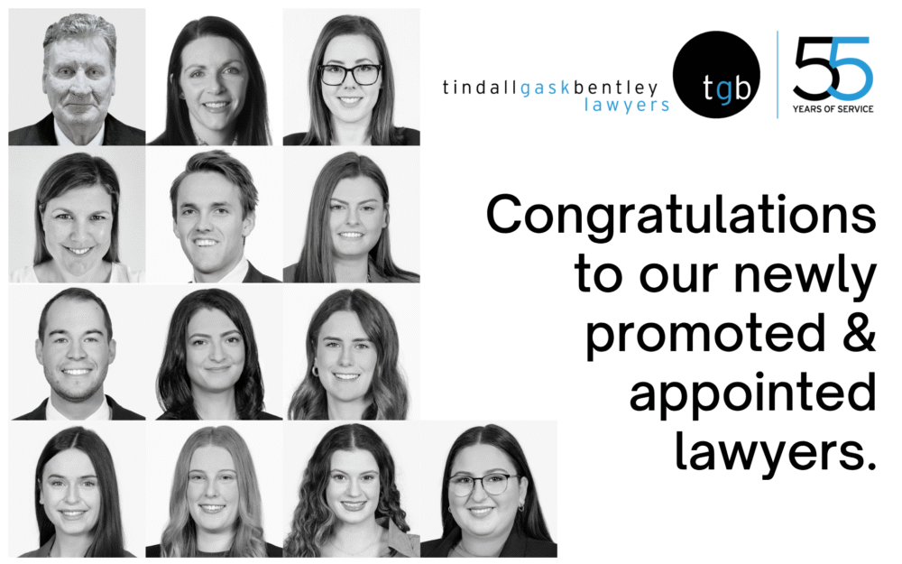 TGB Lawyers promotions and appointments 2025